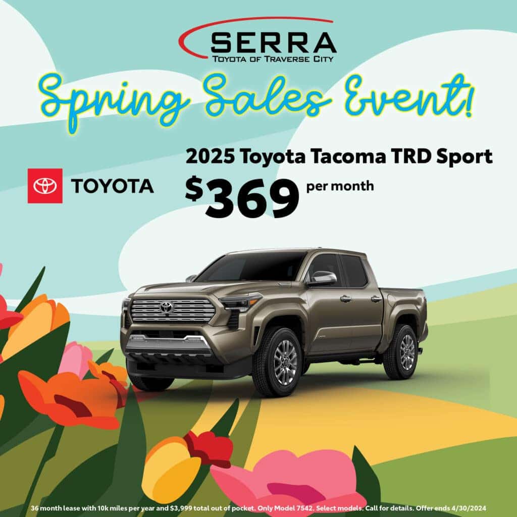 2025 Toyota Tacoma, $369 per month