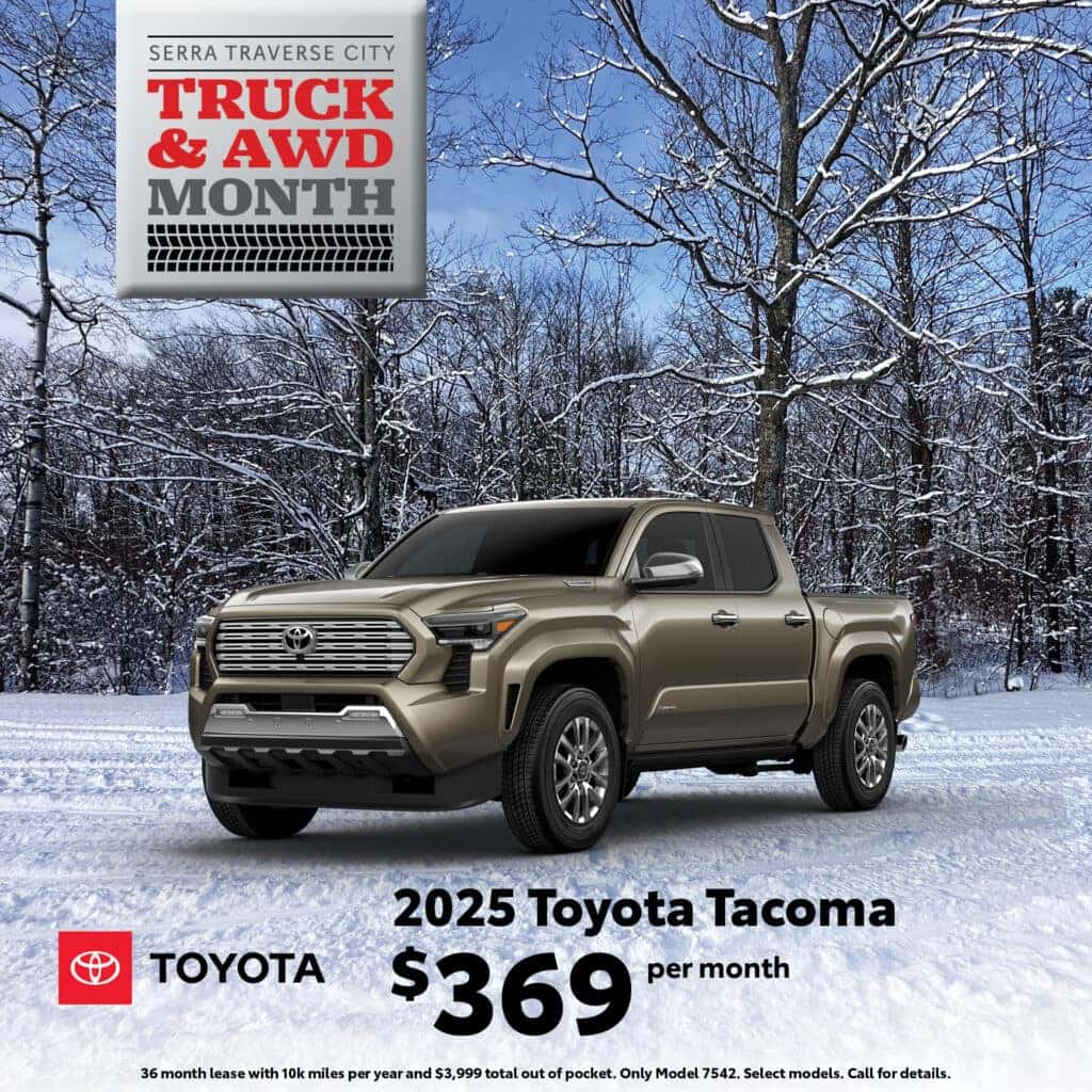 2025 Toyota Tacoma, $369 per month