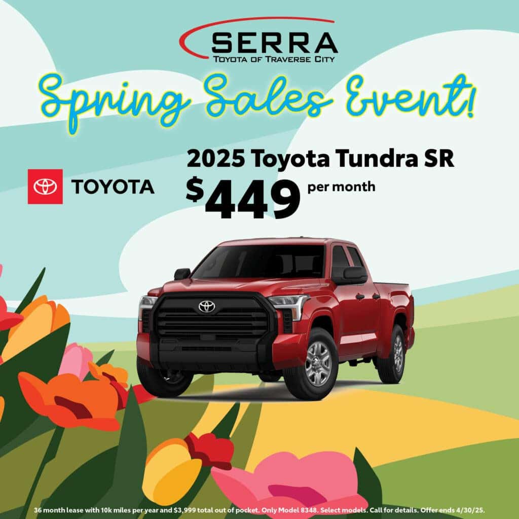 2025 Toyota Tundra, $449 per month