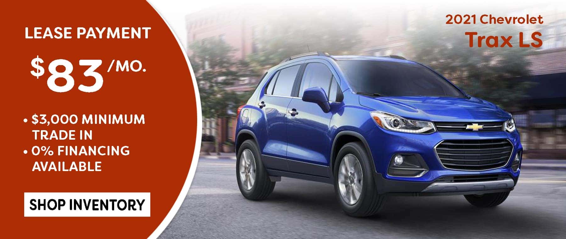 April Trax Lease Special $83/mo*