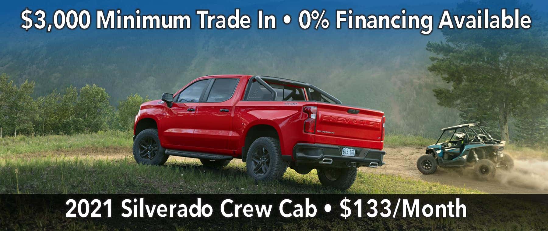 January Silverado Lease Offer $133/mo*