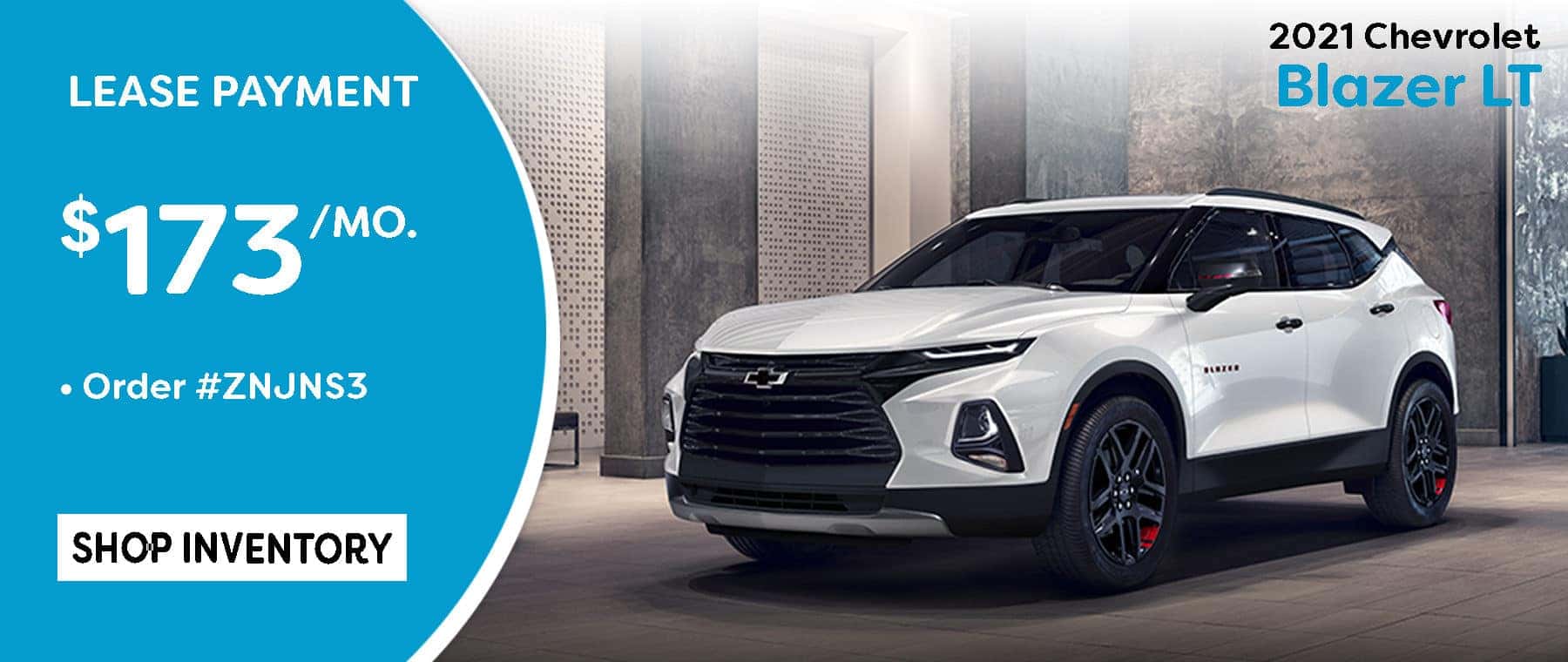 September 2021 Blazer Lease Offer $173/mo*