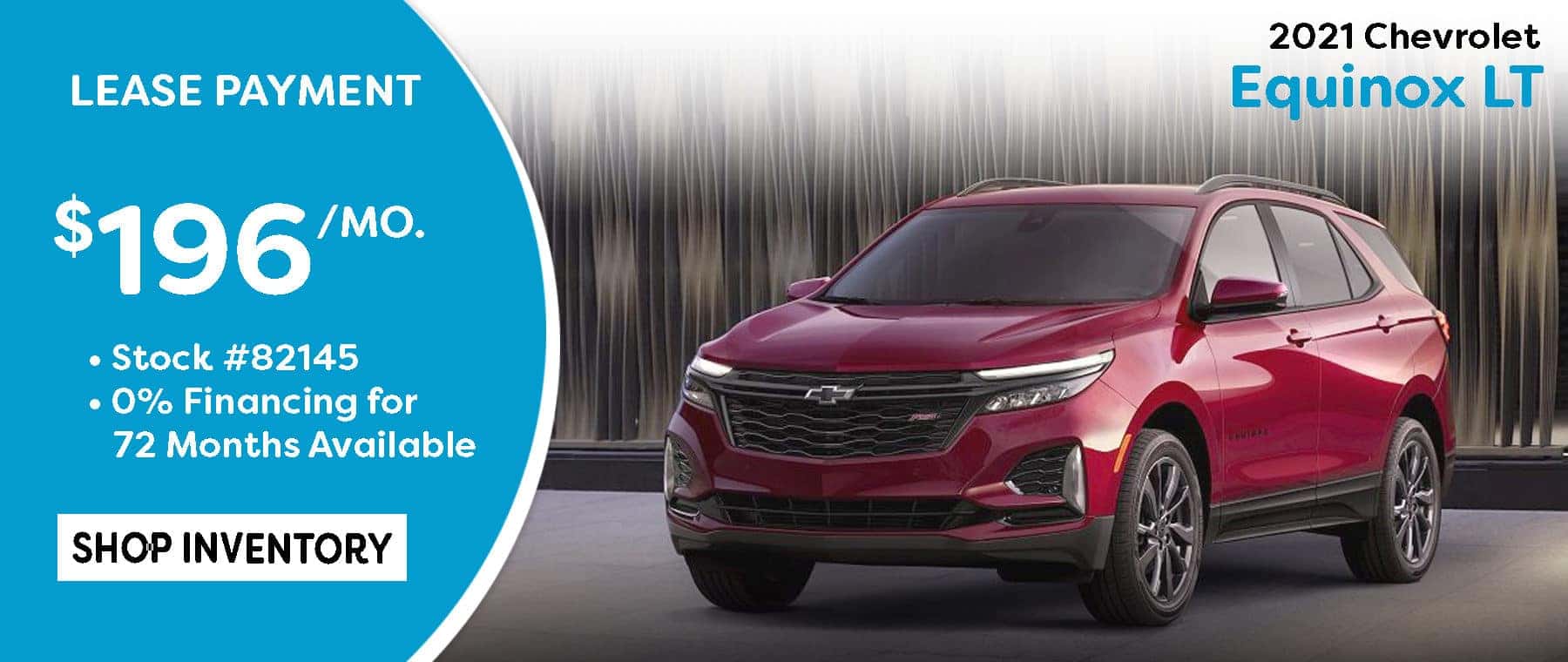 September 2021 Equinox Lease Offer $196/mo*
