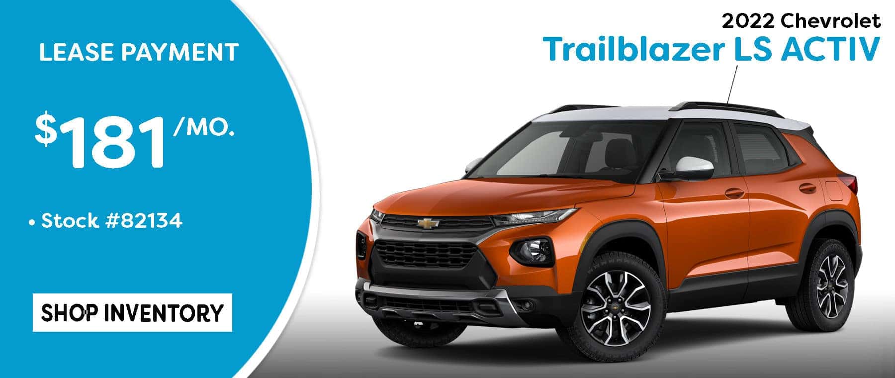 September 2022 Trailblazer Lease Offer $181/mo*