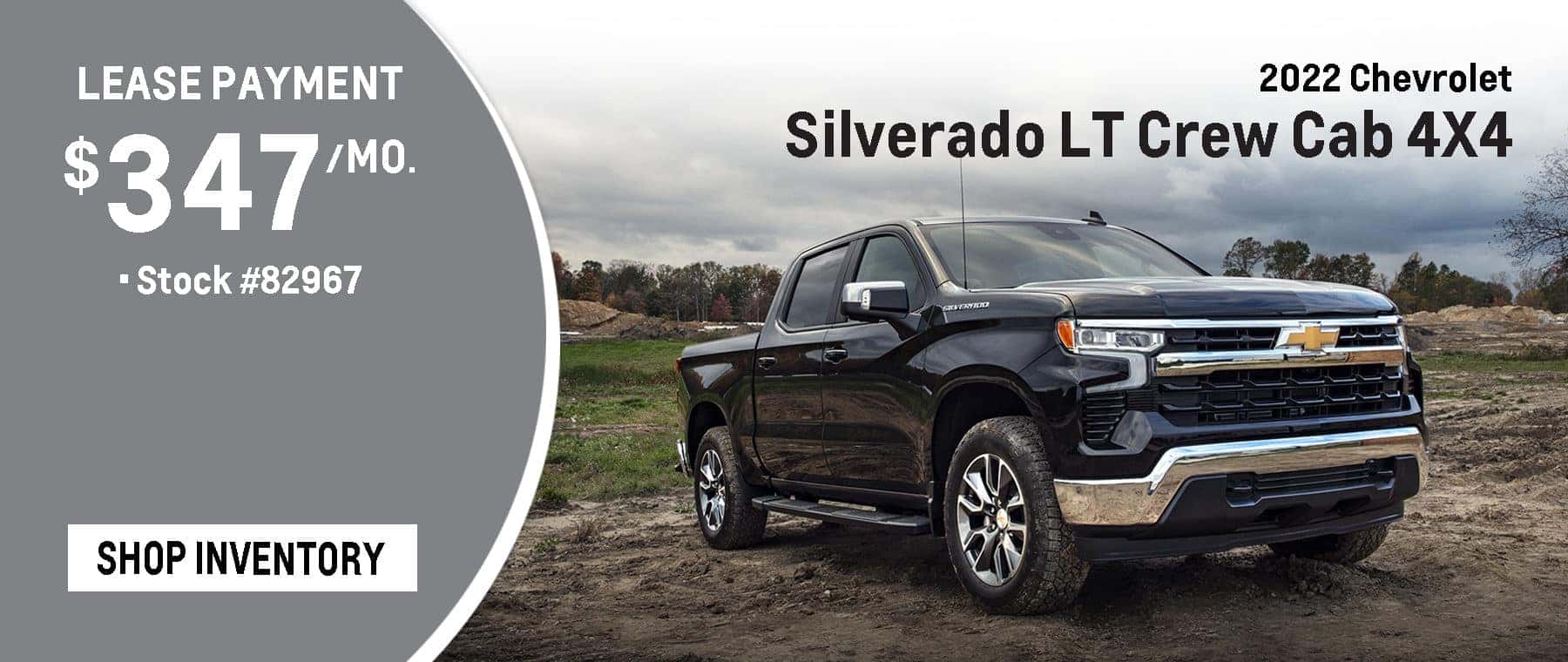 2022 Silverado June Lease $347 per Month