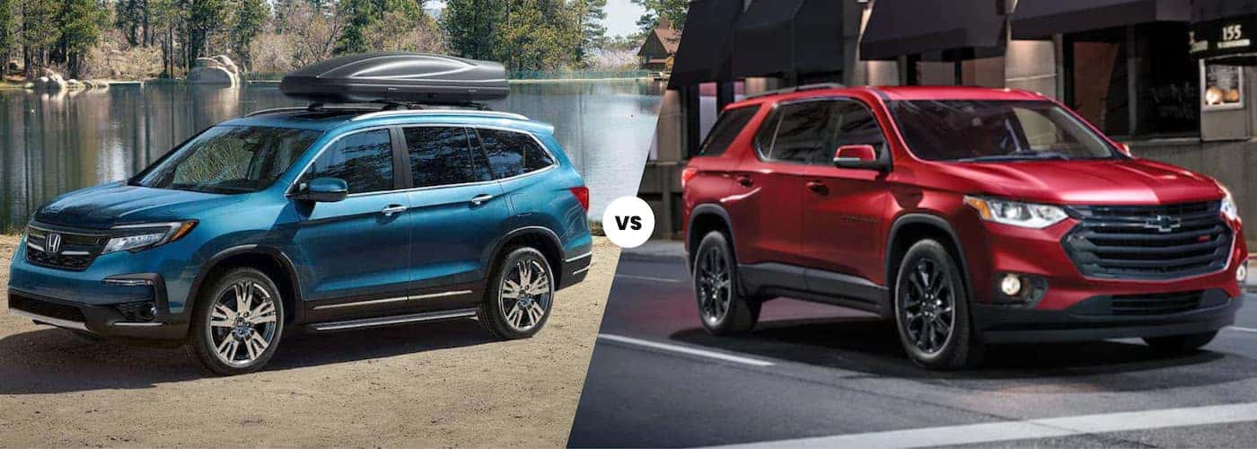 2021 Honda Pilot vs. Chevy Traverse | Shenango Honda
