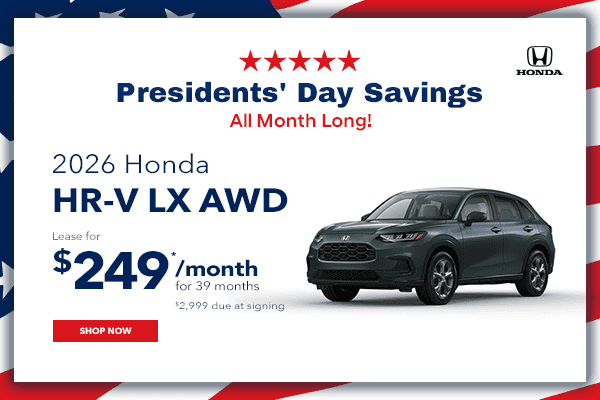 New Vehicle Specials in Hermitage, PA | Shenango Honda