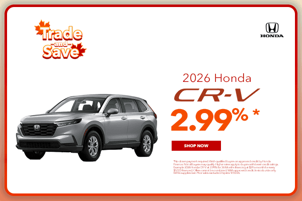Financing As Low As 2.99% APR