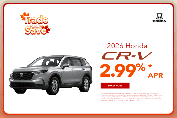 New Vehicle Specials in Hermitage, PA | Shenango Honda