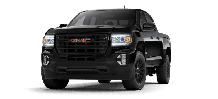 Black GMC Canyon
