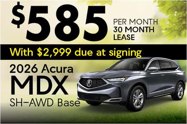 2026 MDX Models