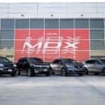 Four generations of the Acura MDX