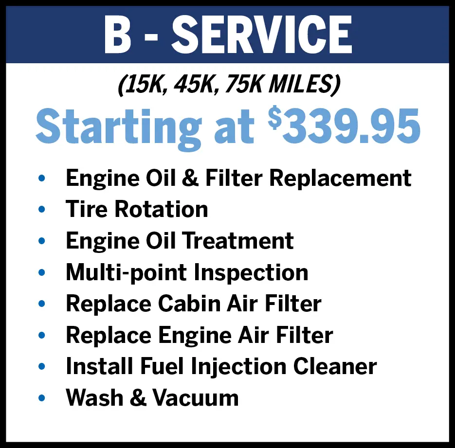 Smail Acura Service Specials (A, B, C) | Smail Acura