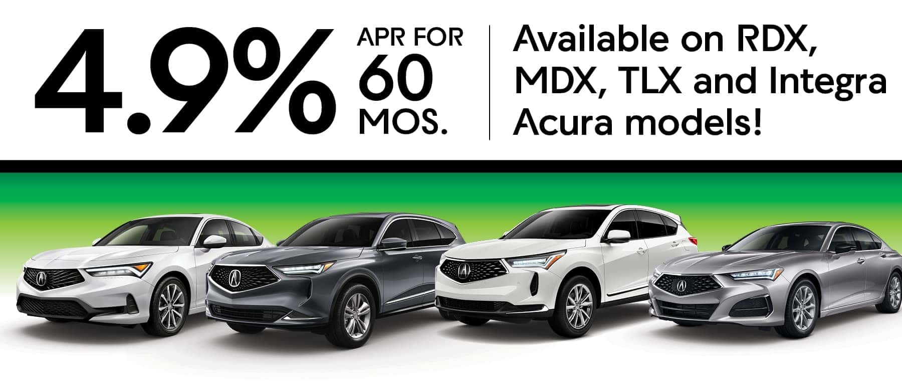 4.9% APR for 60 months