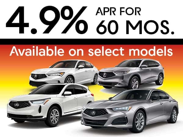 Available on all Acura RDX, MDX, TLX and Integra Models