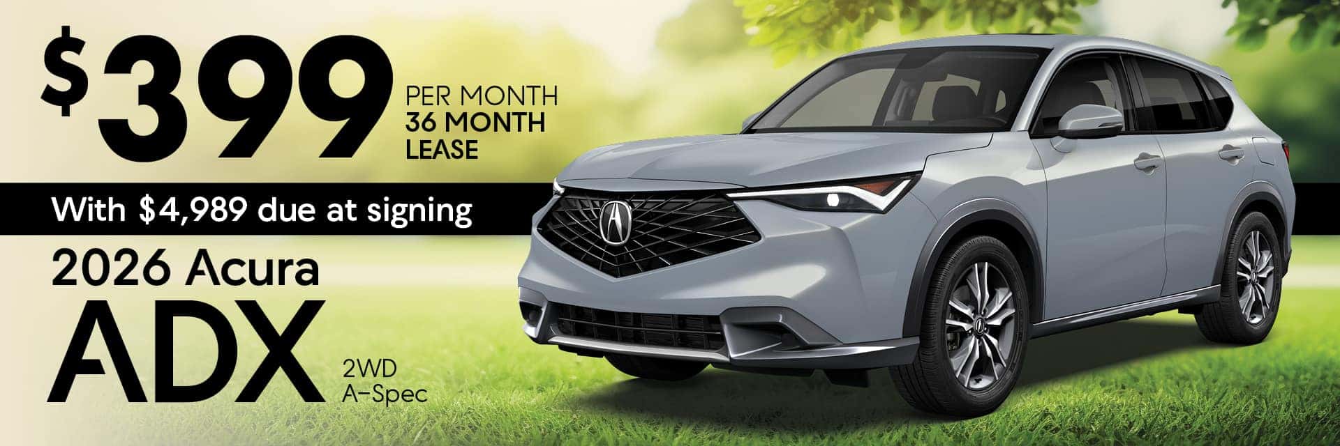 2026 Acura ADX 2WD A-Spec