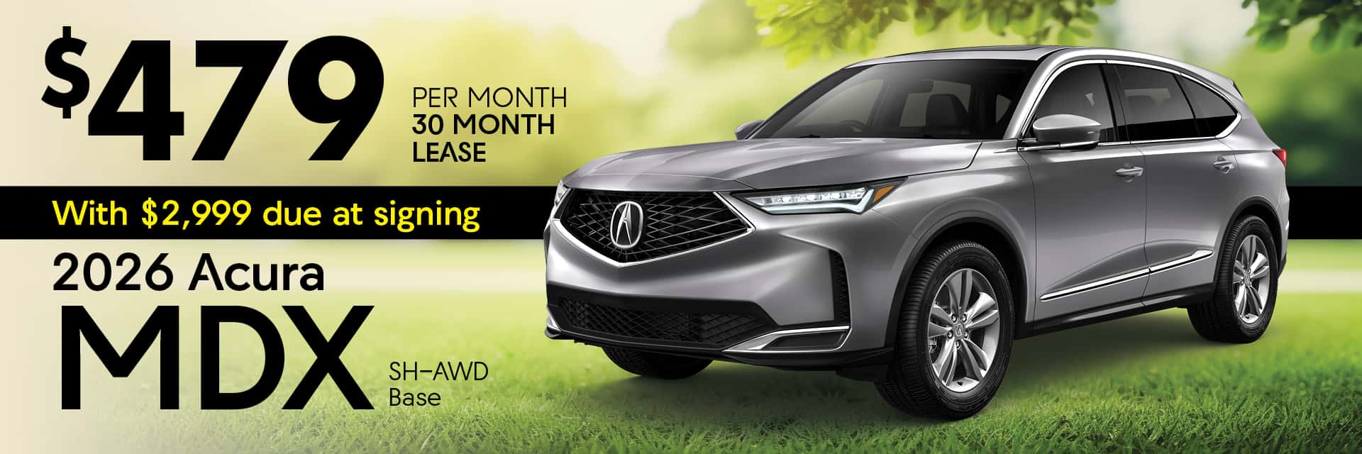 2026 Acura MDX AWD Base