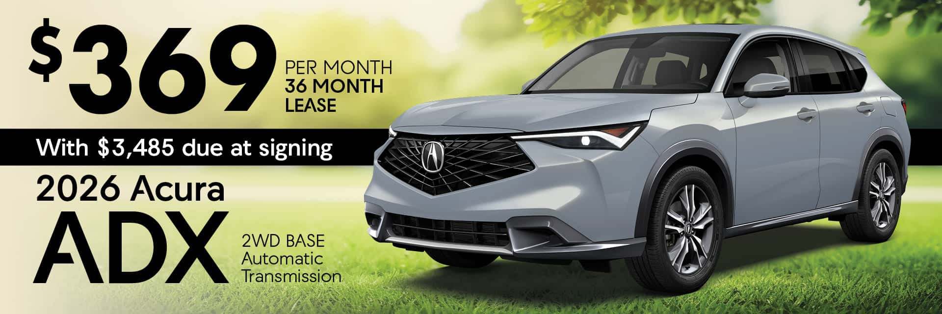 2026 Acura ADX 2WD BASE