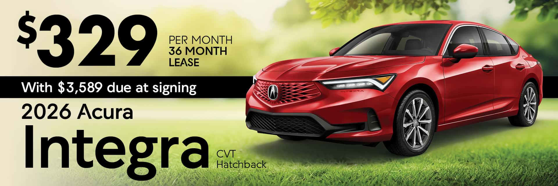 2026 Acura Integra CVT Hatchback