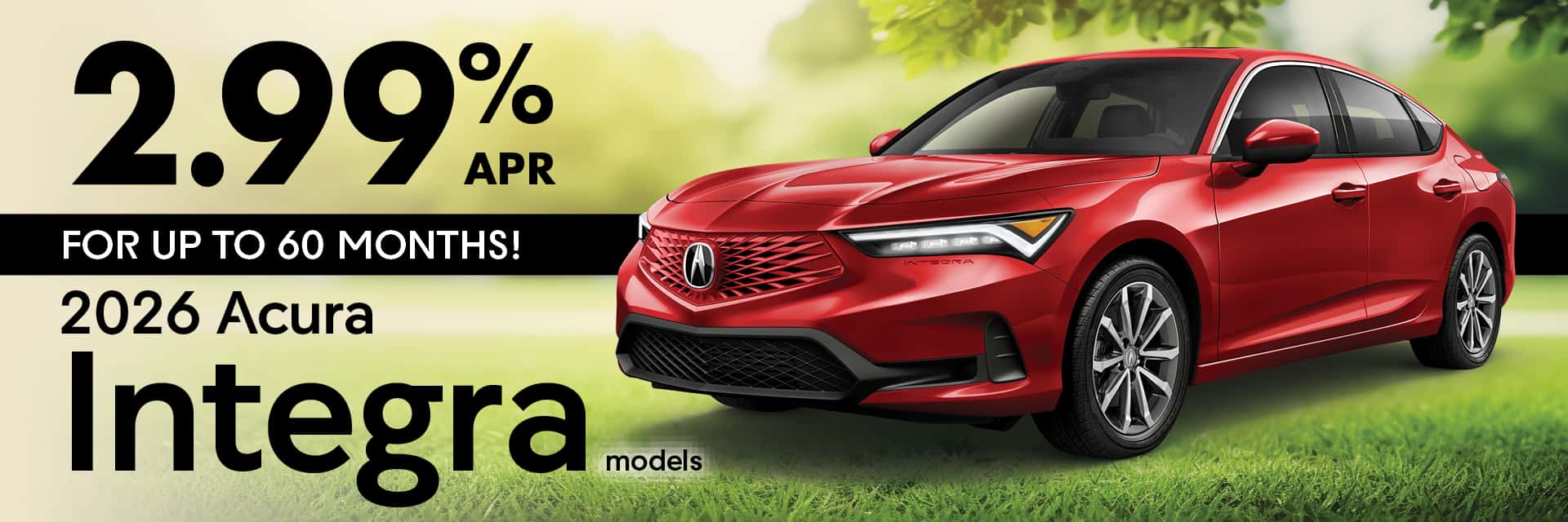 2026 Acura INTEGRA models