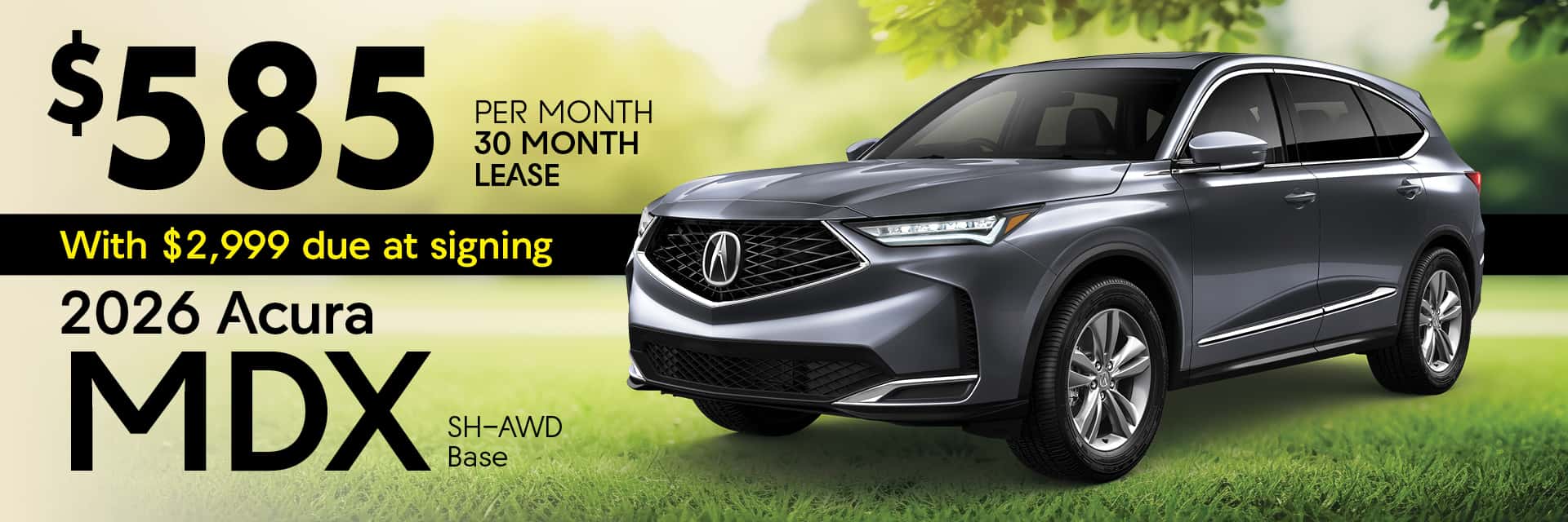 2026 Acura MDX AWD Base