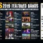2019 featured bands