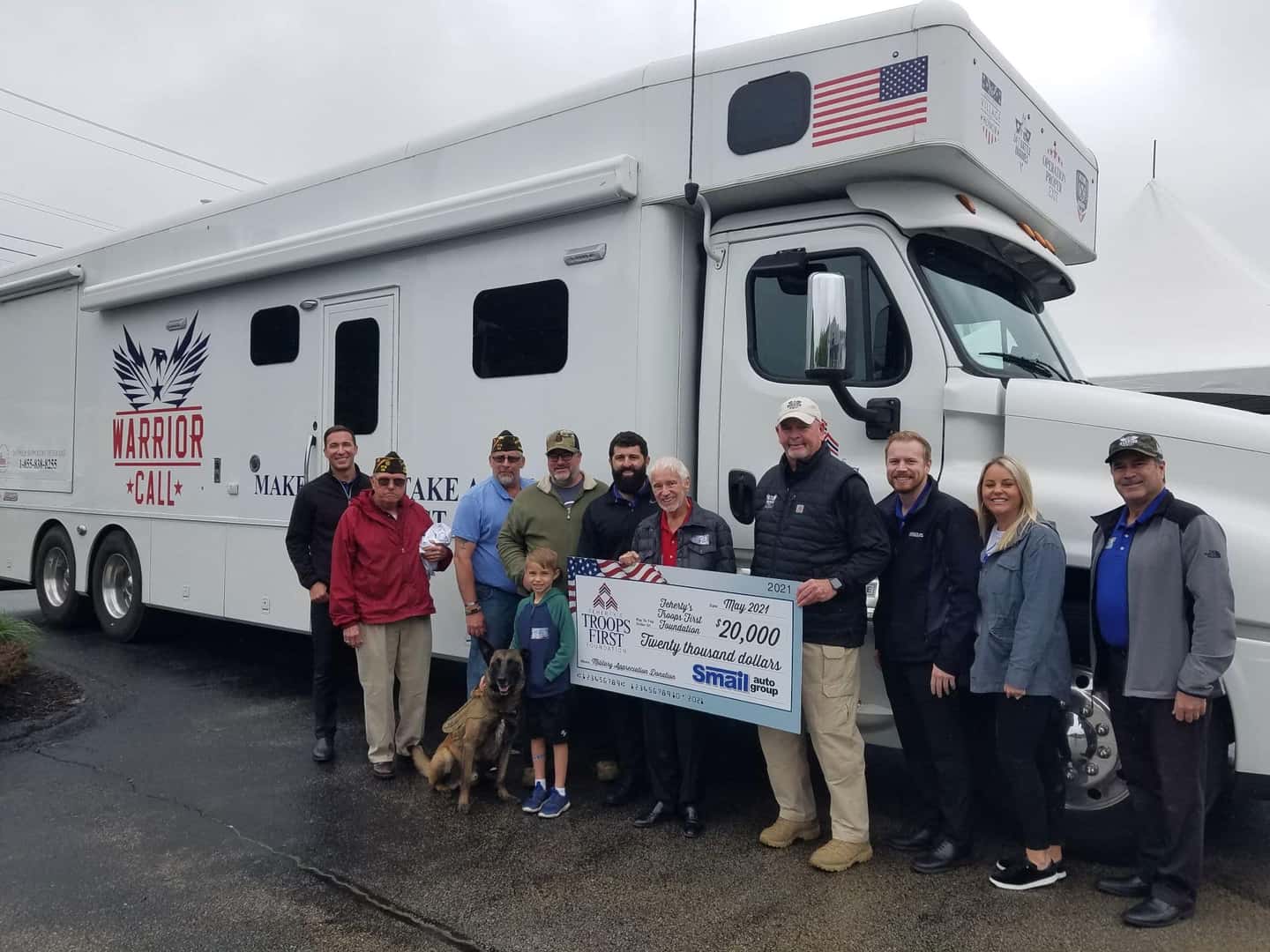 Troops First Donation