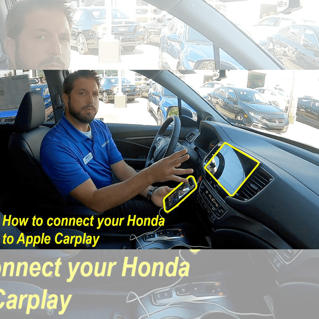 How to Connect Your Phone to Apple CarPlay Smail Honda