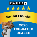 Honda Top-Rated Dealer Award