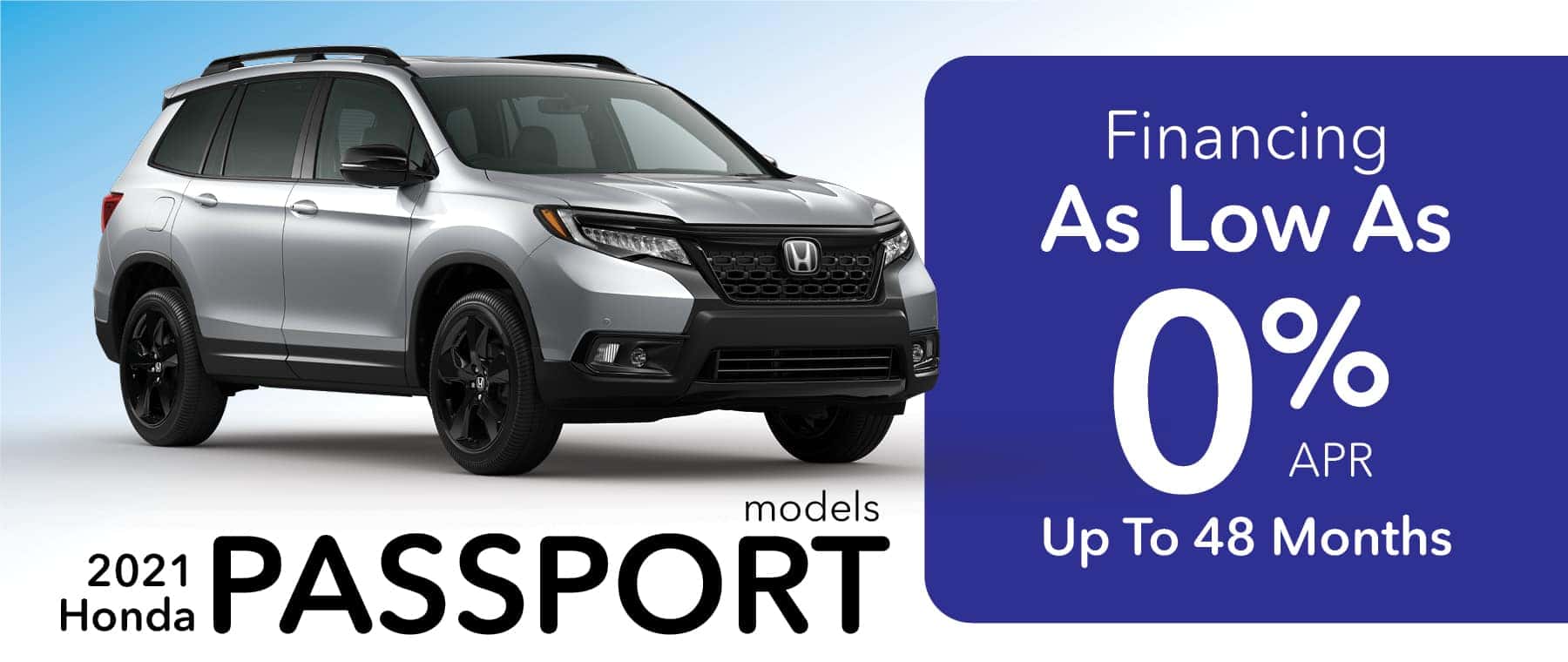 0% APR for up to 48 months!