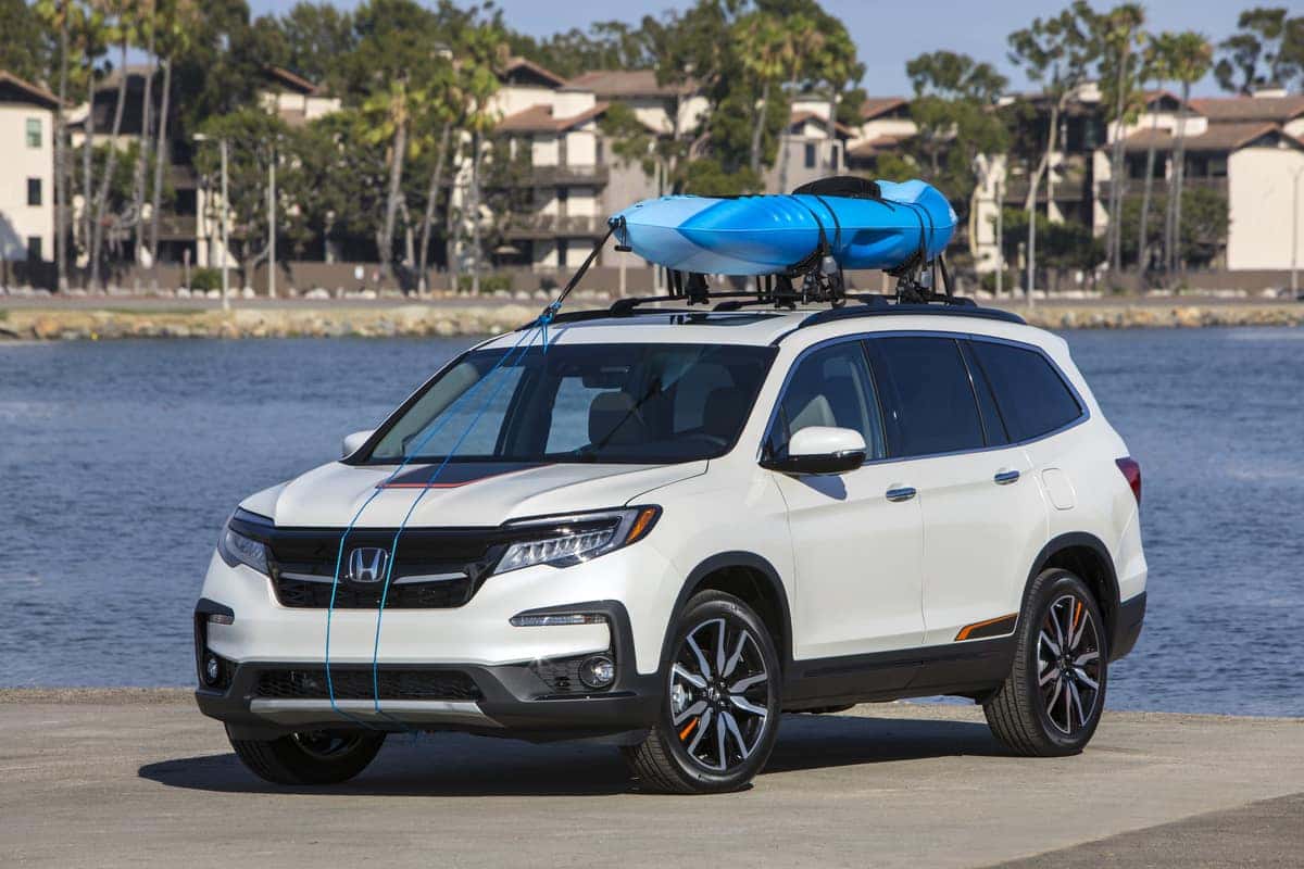 2021 honda deals pilot luggage rack