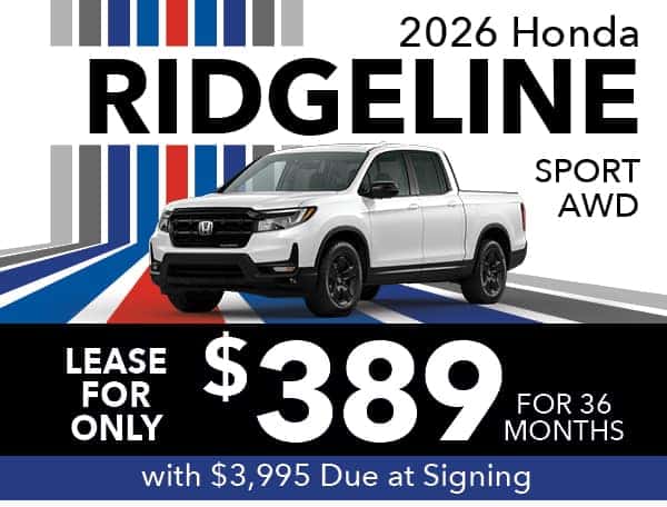 2026 Honda Ridgeline Sport AWD