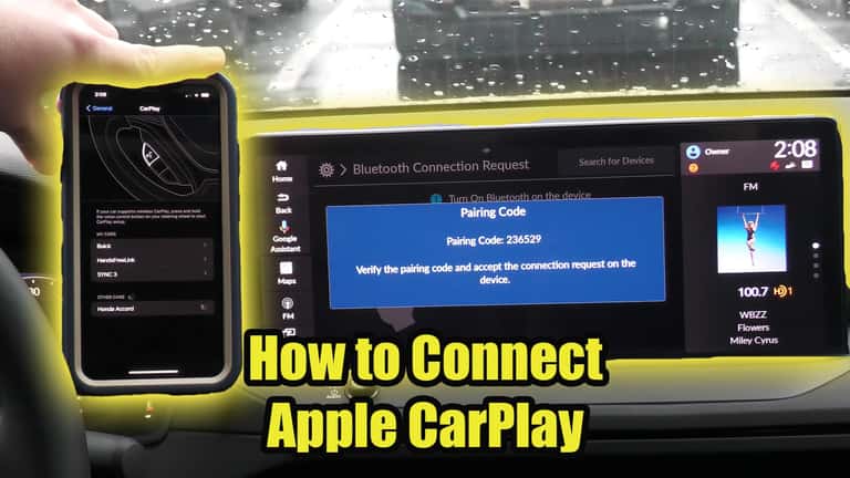 Connecting Your iPhone to Your Honda with Apple CarPlay Easy Setup Instruction Smail Honda