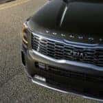 2020 Kia Telluride Grille close up