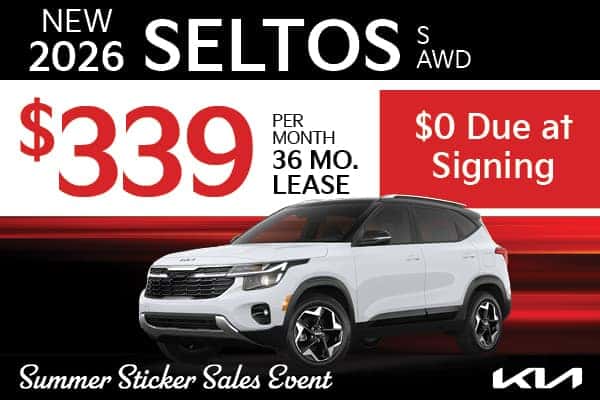 2026 KIA SELTOS S AWD