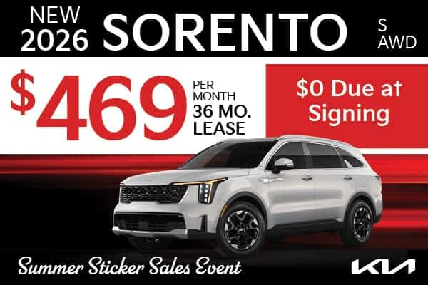 2026 KIA SORENTO S AWD