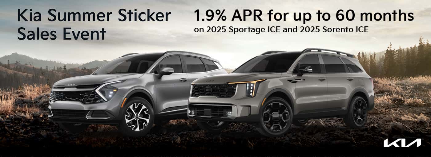 KIA Summer Sticker Sales Event