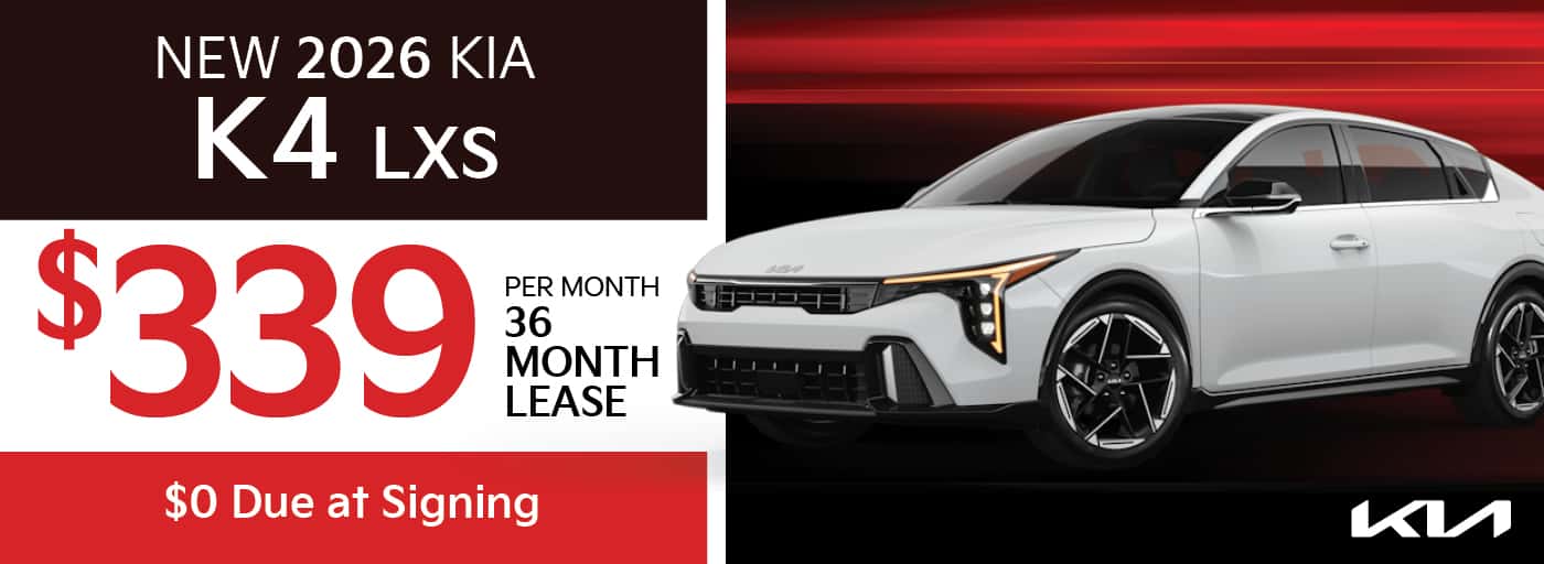 2026 KIA K4 LXS
