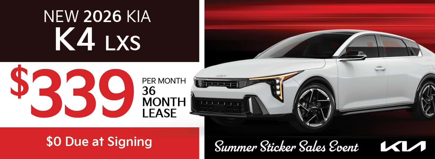 2026 KIA K4 LXS