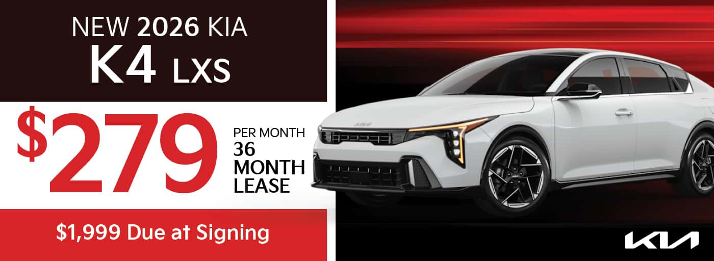 2026 KIA K4 LXS