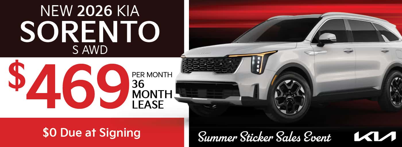 2026 KIA SORENTO S AWD
