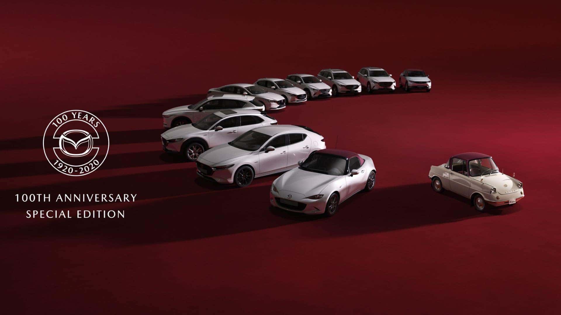 マツダ100周年 Mazda Honors Centennial with 100th Anniversary Special
