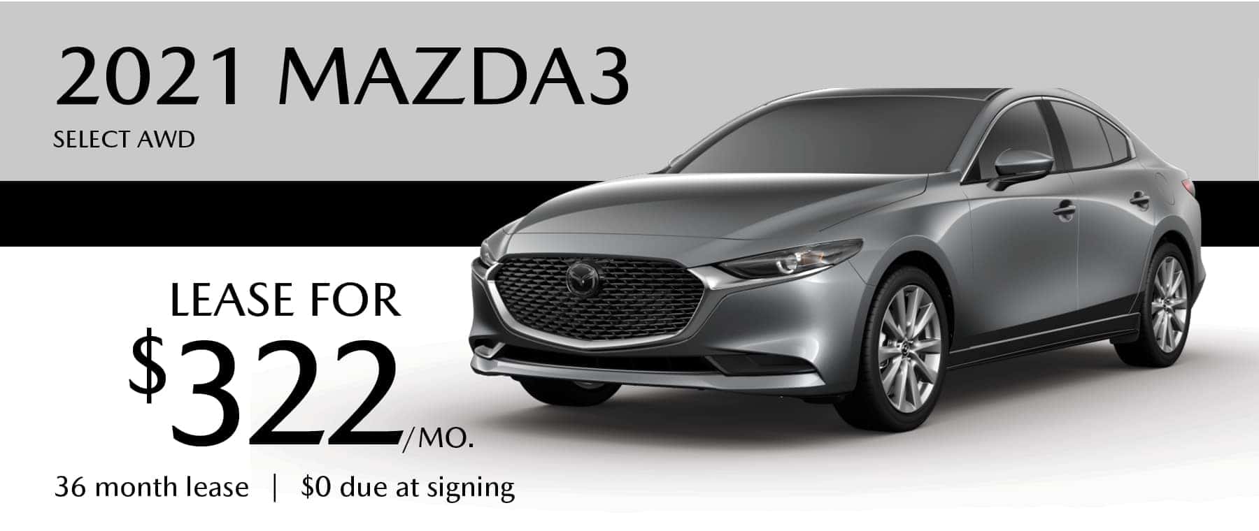 2021 MAZDA3 Select AWD