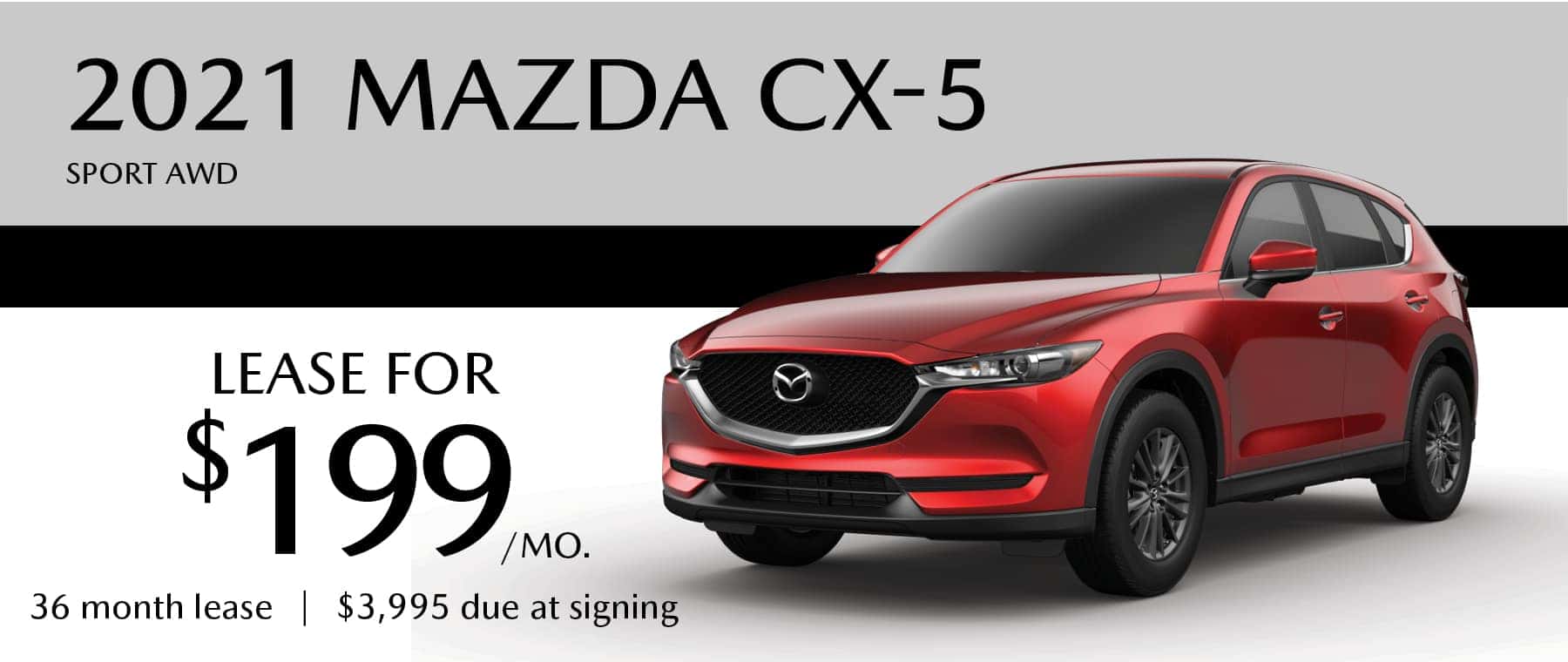 2021 Mazda CX-5 Lease for $199 per month at Smail Mazda
