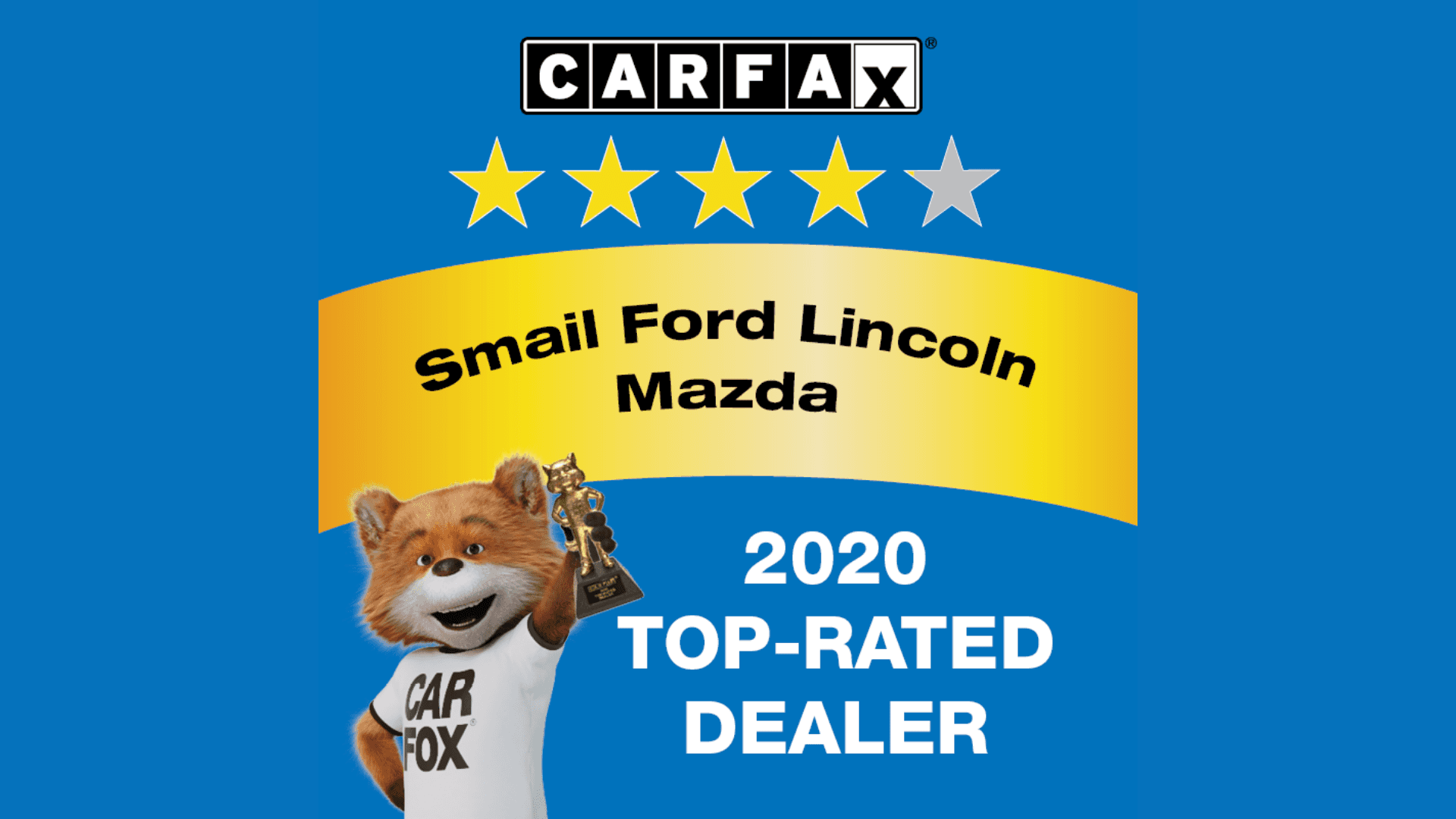 Ford, Lincoln, Mazda Top-Rated Dealer Award