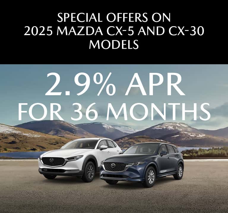 2.9% APR FOR 36 MONTHS