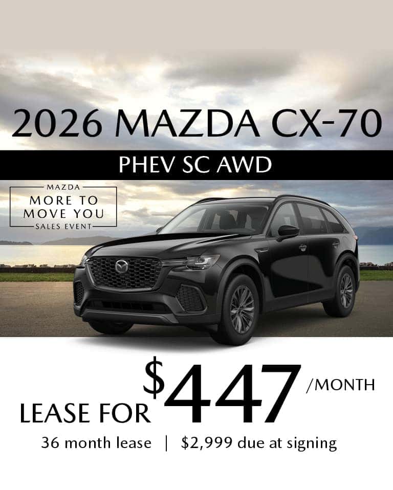 2026 Mazda CX-70 PHEV SC AWD