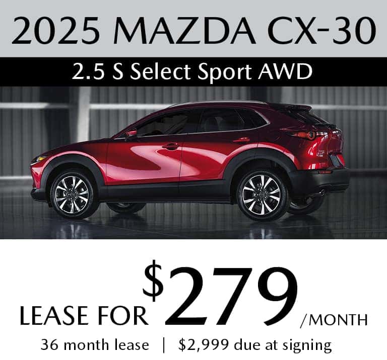 2025 MAZDA CX-30 2.5 S Select Sport AWD