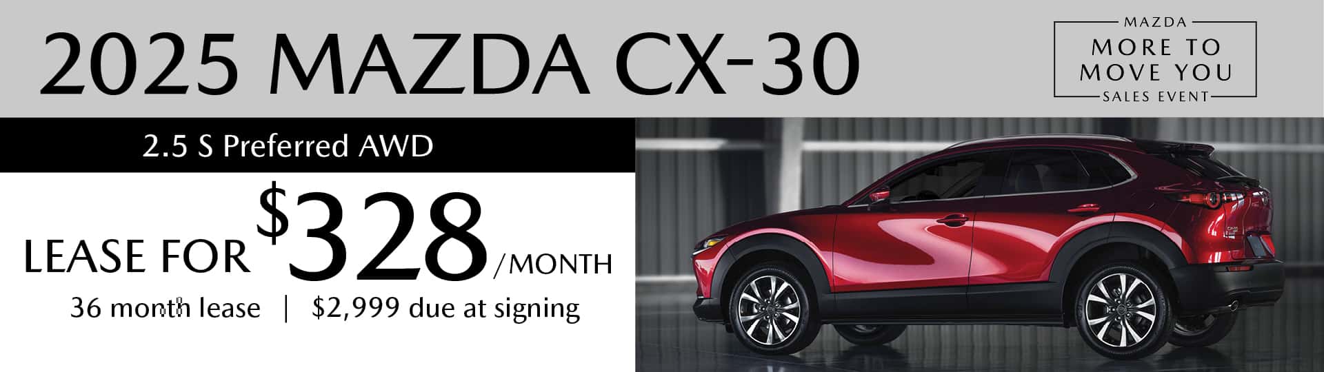 2025 MAZDA CX-30 2.5 S Preferred AWD