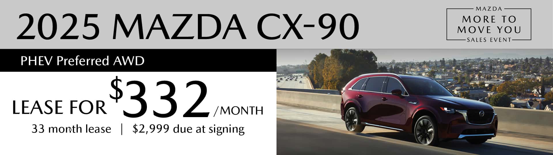 2025 MAZDA CX-90 PHEV Preferred AWD